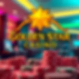 Golden Star Casino logo showcasing its vibrant branding