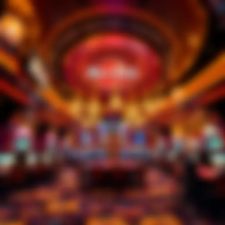 Interior design of Hard Rock Casino highlighting its unique decor