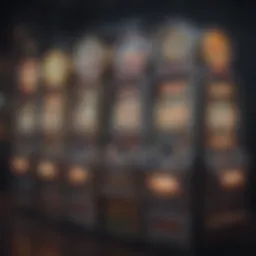 Visual representation of different types of slot machines