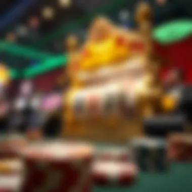 Conceptual image on the impact of free spins in online gambling