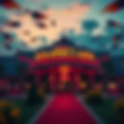 Kickapoo Casino exterior view showcasing its vibrant atmosphere