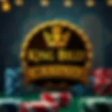 King Billy Casino logo showcasing royal theme