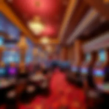 Elegant interior of La Concha San Juan Casino featuring luxurious gaming areas