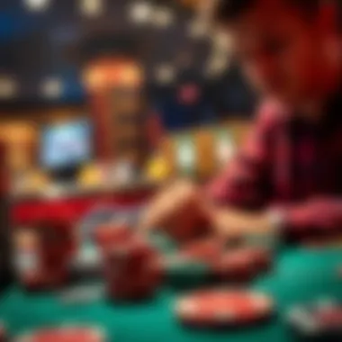 Visual representation of legal considerations in online gaming