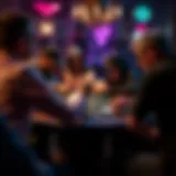 Intricate gameplay of Lone Butte Poker showcasing player interactions