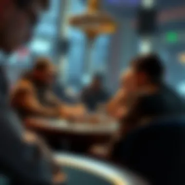 Psychological dynamics at the poker table during Lone Butte Poker