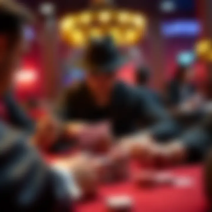 Illustration of positional play in poker