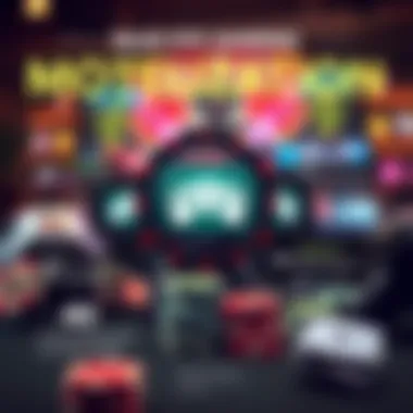 An infographic illustrating monetization strategies in gaming