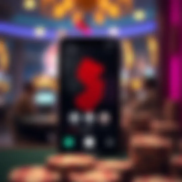 Graphic highlighting security features of the NJ Lottery App