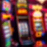 A vibrant slot machine display at Pechanga Casino