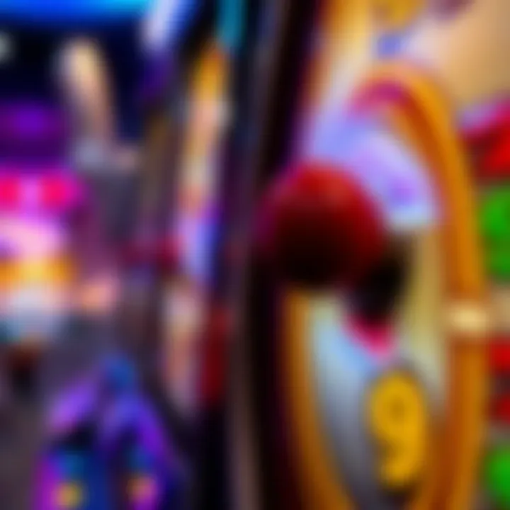 A close-up of a winning slot machine spin