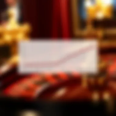 Graph showcasing odds and probabilities of roulette