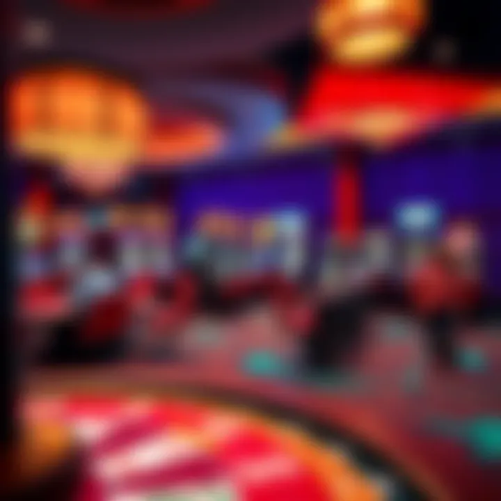 Diverse gaming options available at Red Dot Casino, illustrating the breadth of experiences for players.