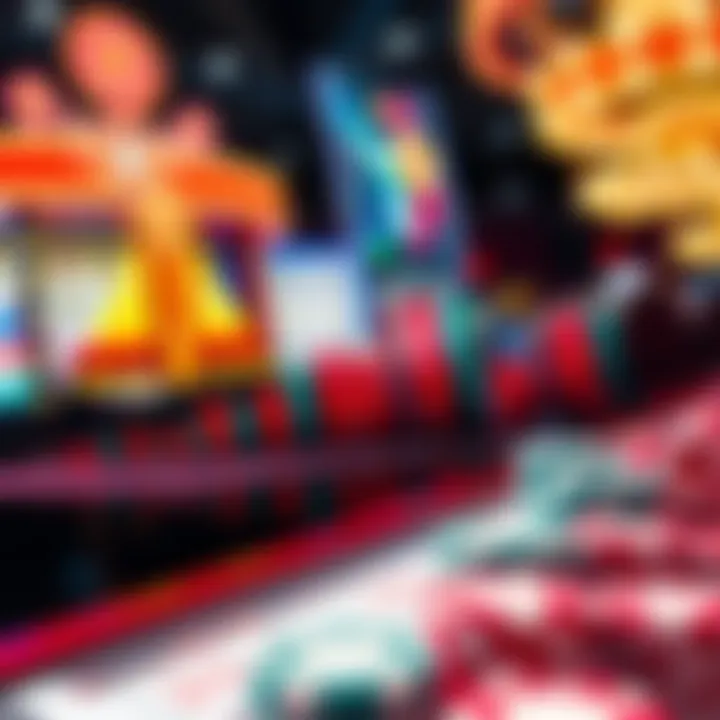 An analytical chart depicting market trends within the casino industry, emphasizing the significance of Red Dot Casino.