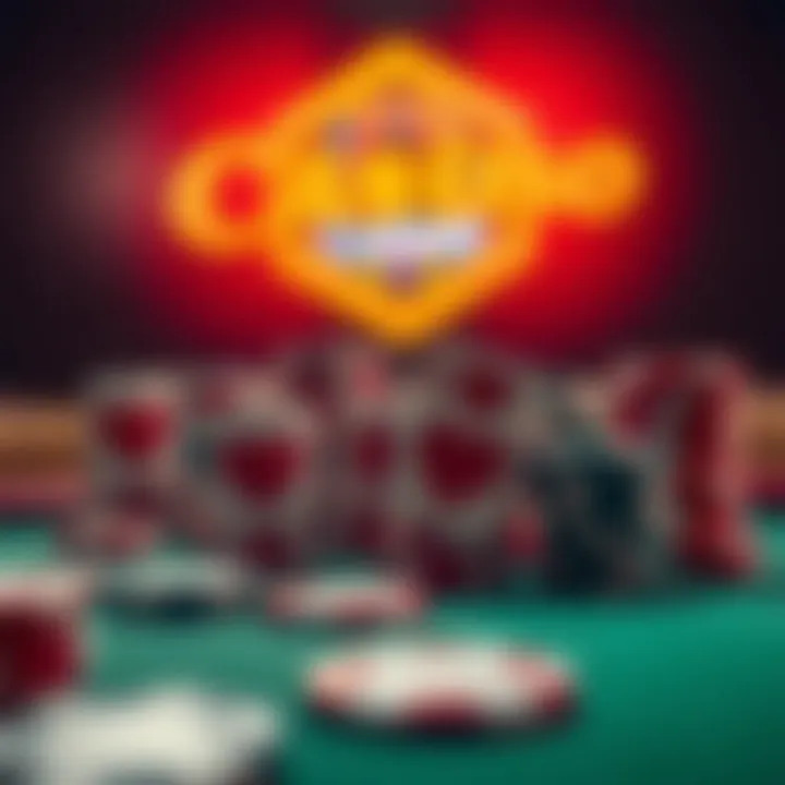 Conceptual image highlighting responsible gaming practices alongside the My Choice Casino app