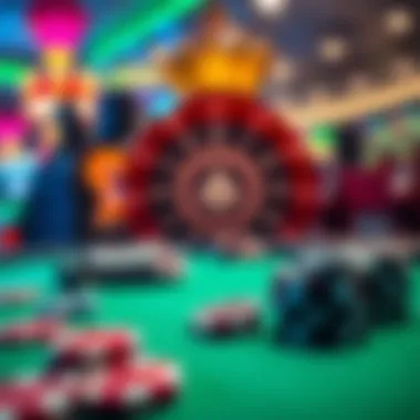 Illustration depicting responsible gaming practices