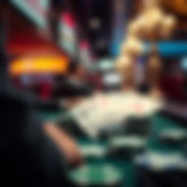 Illustration showing promotional strategies for casino patrons