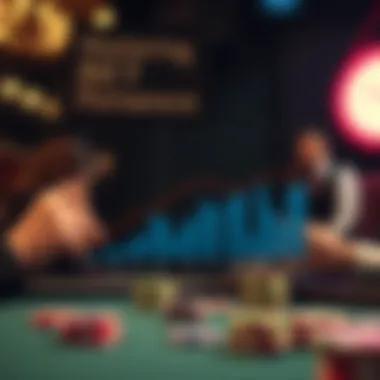 Graph showcasing player performance statistics