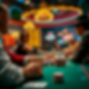 Strategic gameplay in an online casino environment