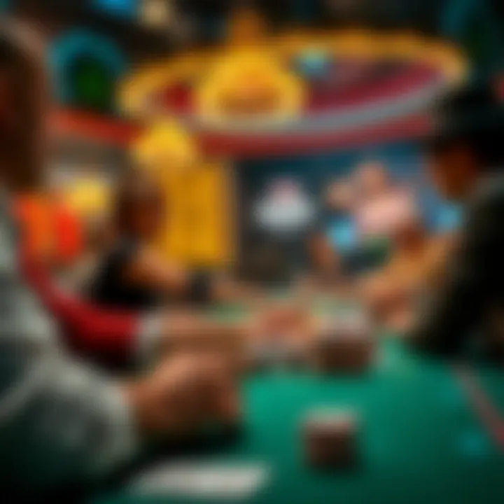 Strategic gameplay in an online casino environment