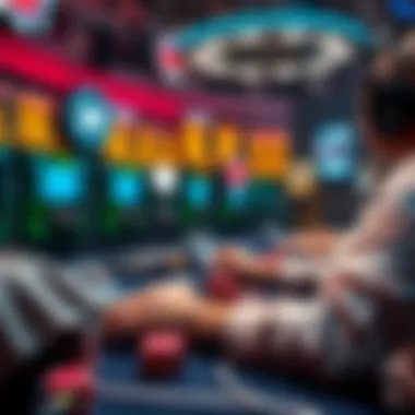 Illustration of advanced technology in eGames betting