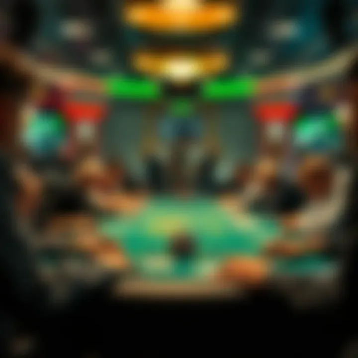 Tournament play dynamics in Texas Hold'em