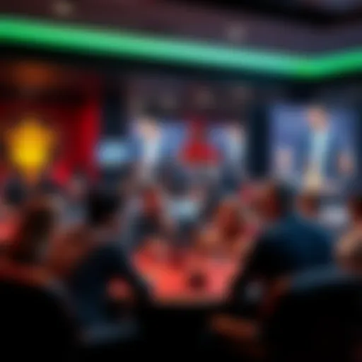 A vibrant chat room interface showcasing active discussions among players