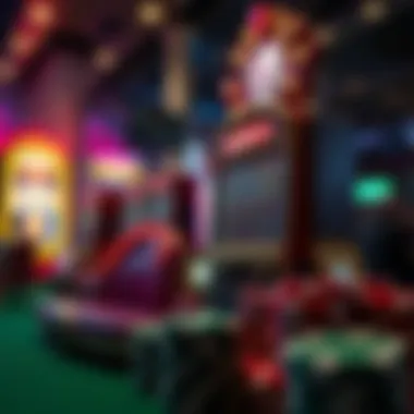 Graphical representation indicating the growth of progressive jackpots over time.