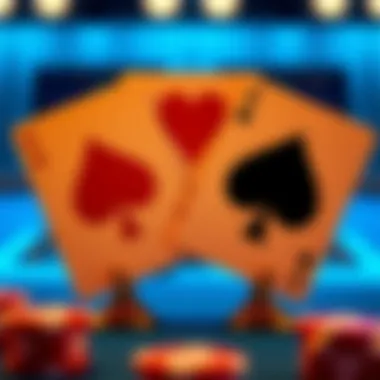 The four poker suits displayed with their symbols