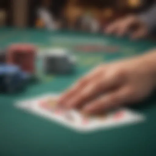 Probability calculations in blackjack