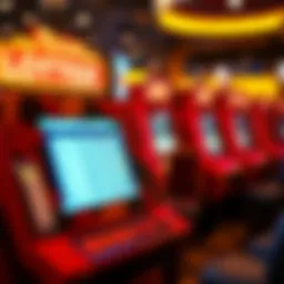 Detailed view of a Texas Lottery ticket scanner in use