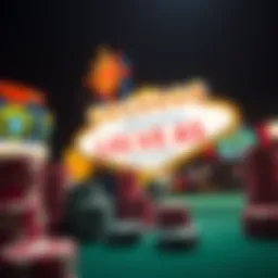 Visual representation of Vegas betting odds