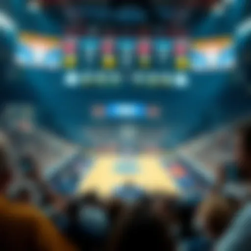 Visual representation of NCAA Tournament odds