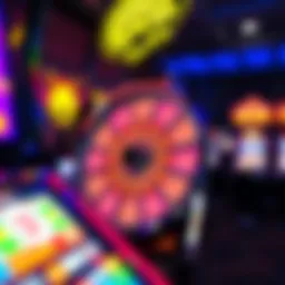 Wheel of Fortune slot machine in action