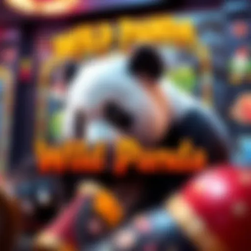 Intricate design of Wild Panda slot game interface