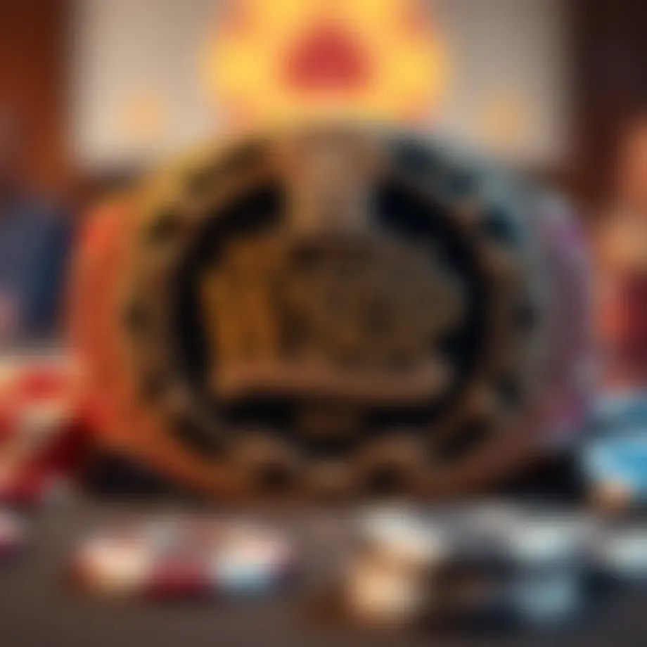 The iconic WSOP bracelet symbolizing poker mastery